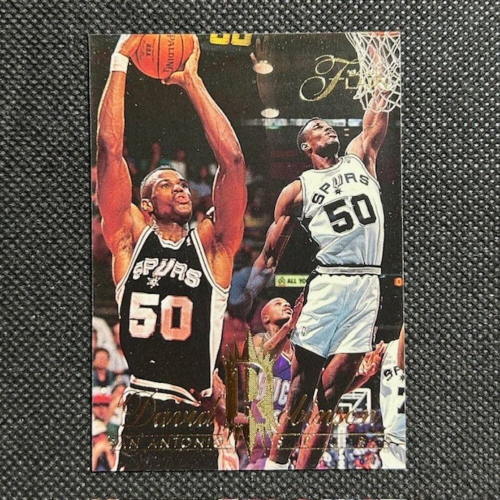 1994-95 Fleer Flair David Robinson #137 Basketball Card San Antonio Spurs HOF